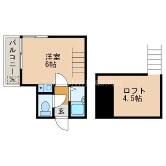 間取図 メゾンエクセル片淵