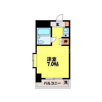 間取図 ホワイトパレス長崎