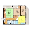 長崎市電１系統<長崎電気軌道>/岩屋橋駅 徒歩12分 3階 築53年 3Kの間取り