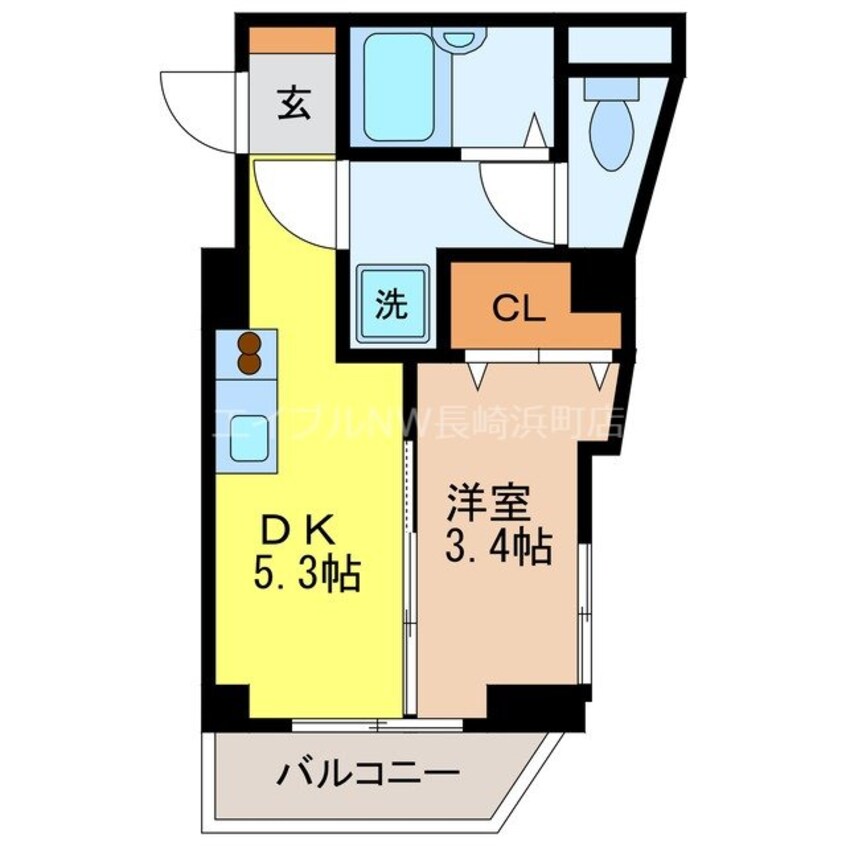 間取図 ウィステリア平和町