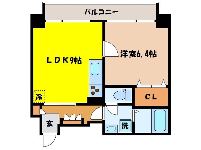 間取図 フェニックスハイツ樺島