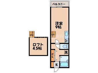 間取図 メゾンポムルージュ