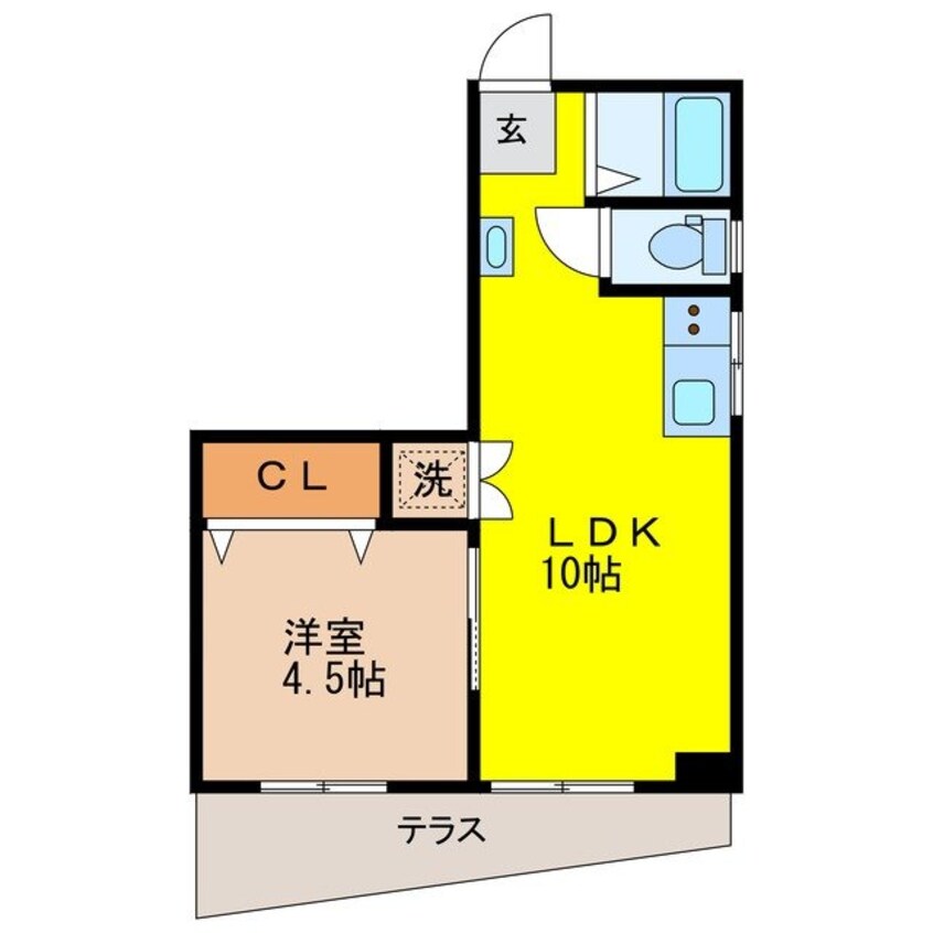 間取図 コーポヤマダ