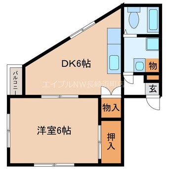 間取図 石橋ビル