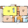 長崎市電１系統<長崎電気軌道>/昭和町通駅 徒歩46分 2階 築48年 2LDKの間取り