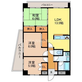 間取図 パインパレス