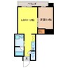 ソラティオ万屋 1LDKの間取り