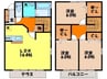 プランドール光 3LDKの間取り