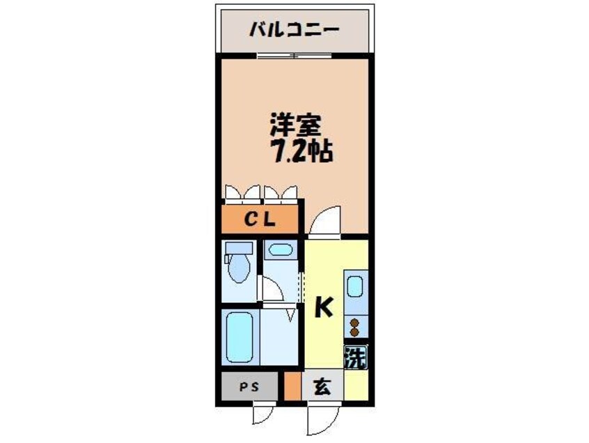 間取図 ビューパレスＳＡＫＵＲＡ