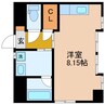 ヤマックスビル 1Rの間取り