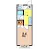 長崎本線/現川駅 車移動 1階 築36年 1Kの間取り