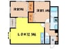 Ombrage 2LDKの間取り