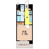 Residence中川 1Kの間取り