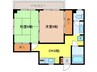 筑後屋柴田ビル 2Kの間取り