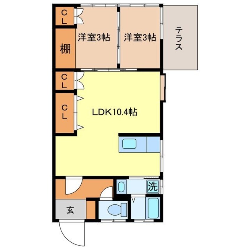 間取図 リナータ花園