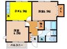 ピア　フルージュ 2DKの間取り