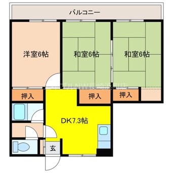 間取図 キングマンション