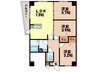 アールグレイ扇町 3LDKの間取り