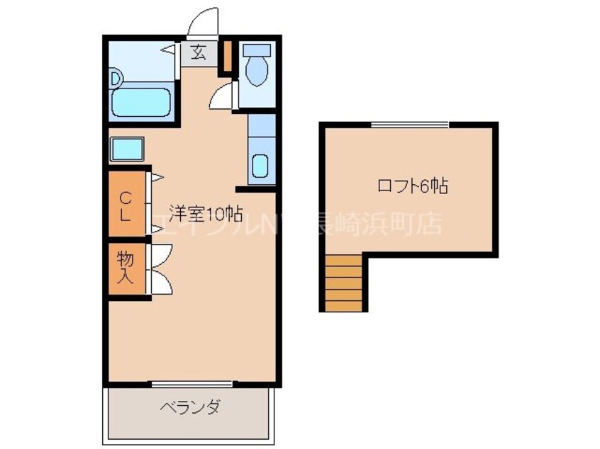 間取図 シャル夢Ⅱ