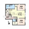 シャーメゾンステージ時津町 2LDKの間取り