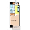 Residence大井手 1Kの間取り