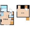 ヴィクトリアピーク松ヶ枝 1Rの間取り