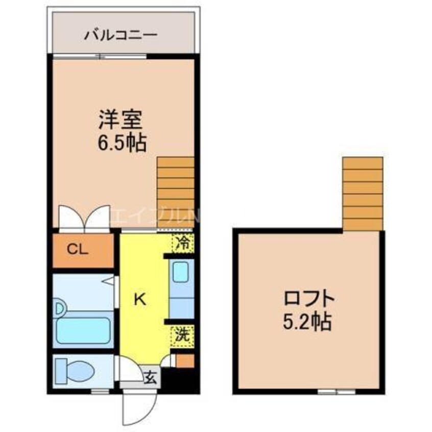 間取図 DolceVita愛宕2丁目