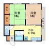 長崎本線/道ノ尾駅 徒歩30分 1階 築38年 2DKの間取り