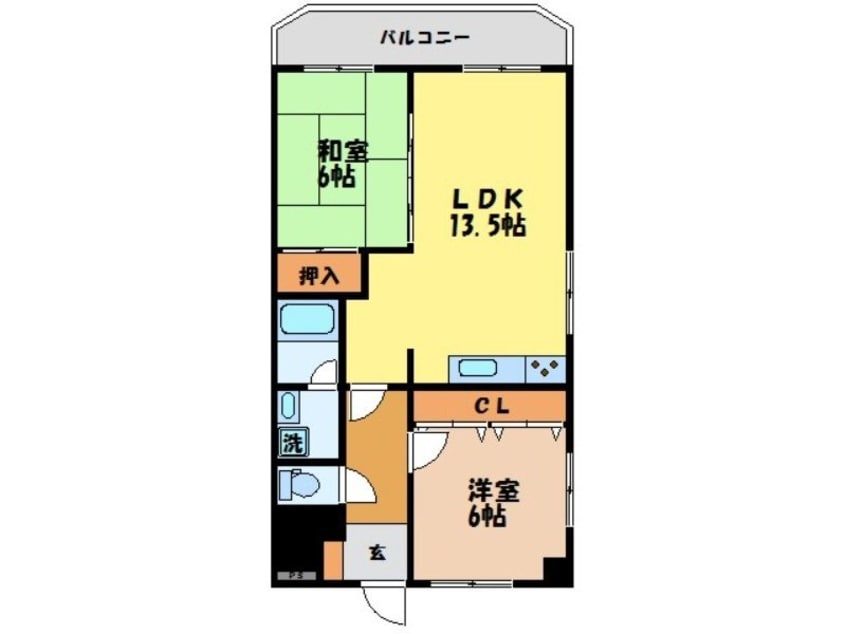 間取図 リバー山王