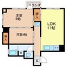 神戸海産物長崎ビル 2DKの間取り