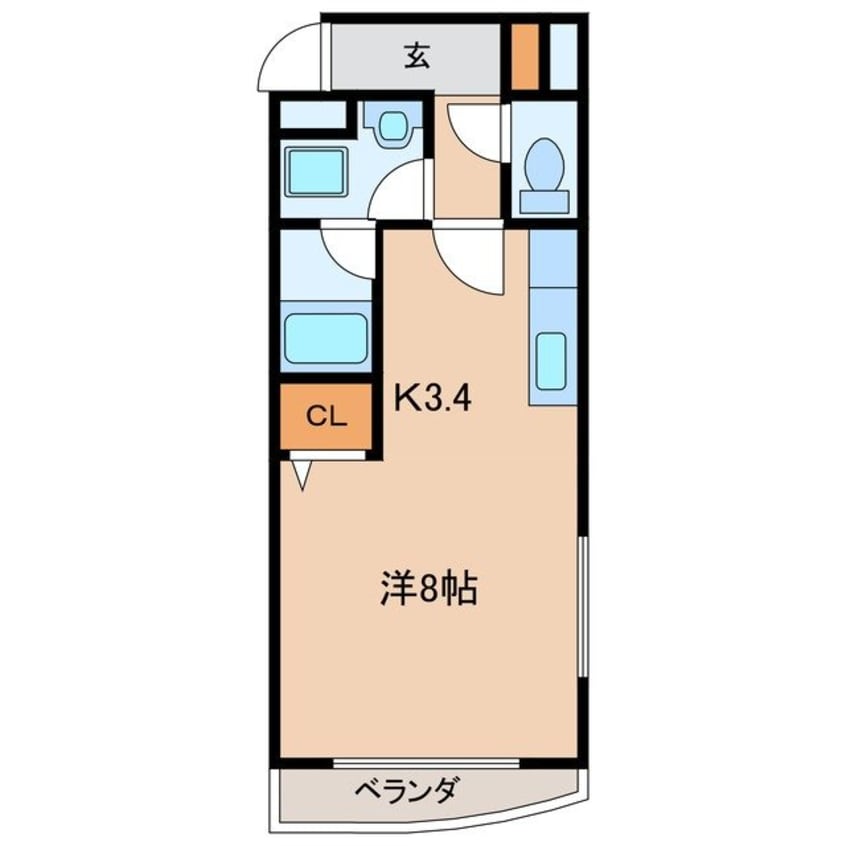 間取図 モンパルト万屋