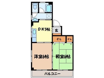 間取図 ハイツ小峰
