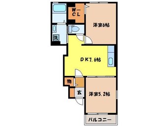 間取図 アザレア