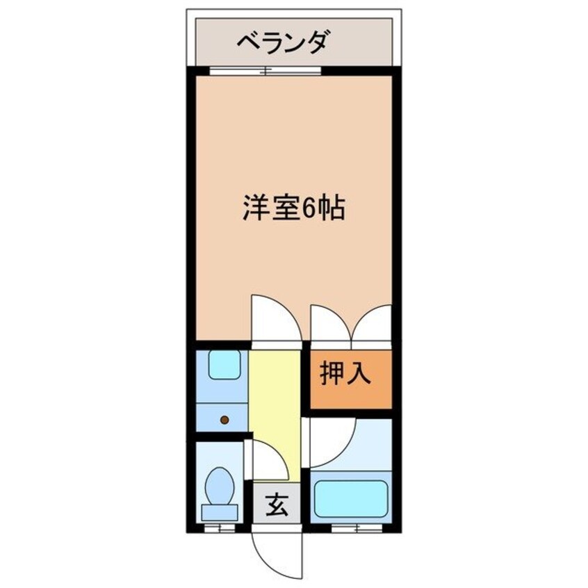 間取図 アリエッタ岩見