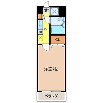 間取図 ラ・レジダンス・ド・シャルール