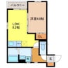 Residence戸石 1LDKの間取り