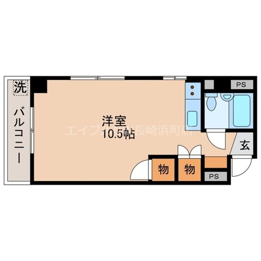 間取図 ハイツ若葉