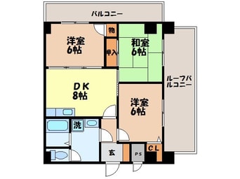 間取図 三愛ビル９