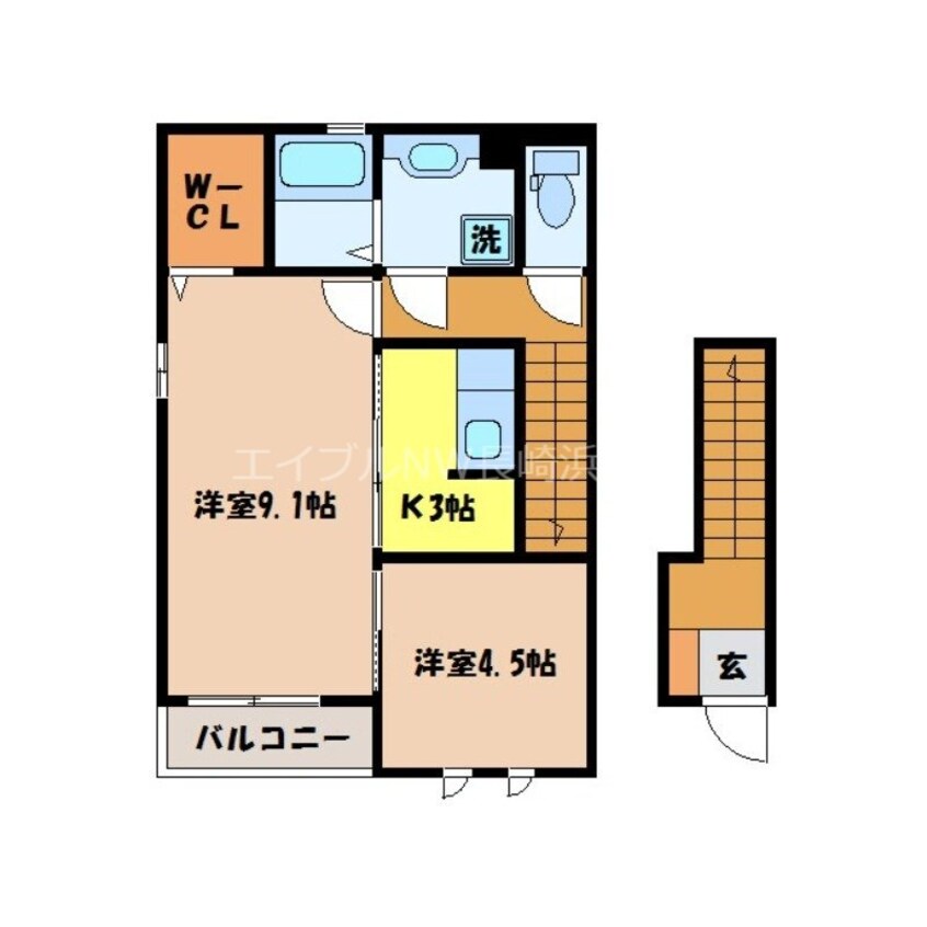 間取図 リッチアイリス