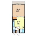 マイルーム梁川の間取図