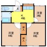 長崎本線/高田駅 徒歩22分 2階 築43年 3Kの間取り
