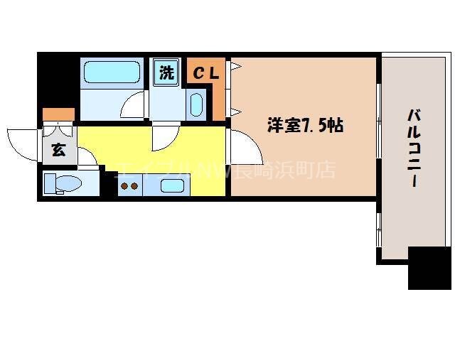 間取り図 ABITI浜町