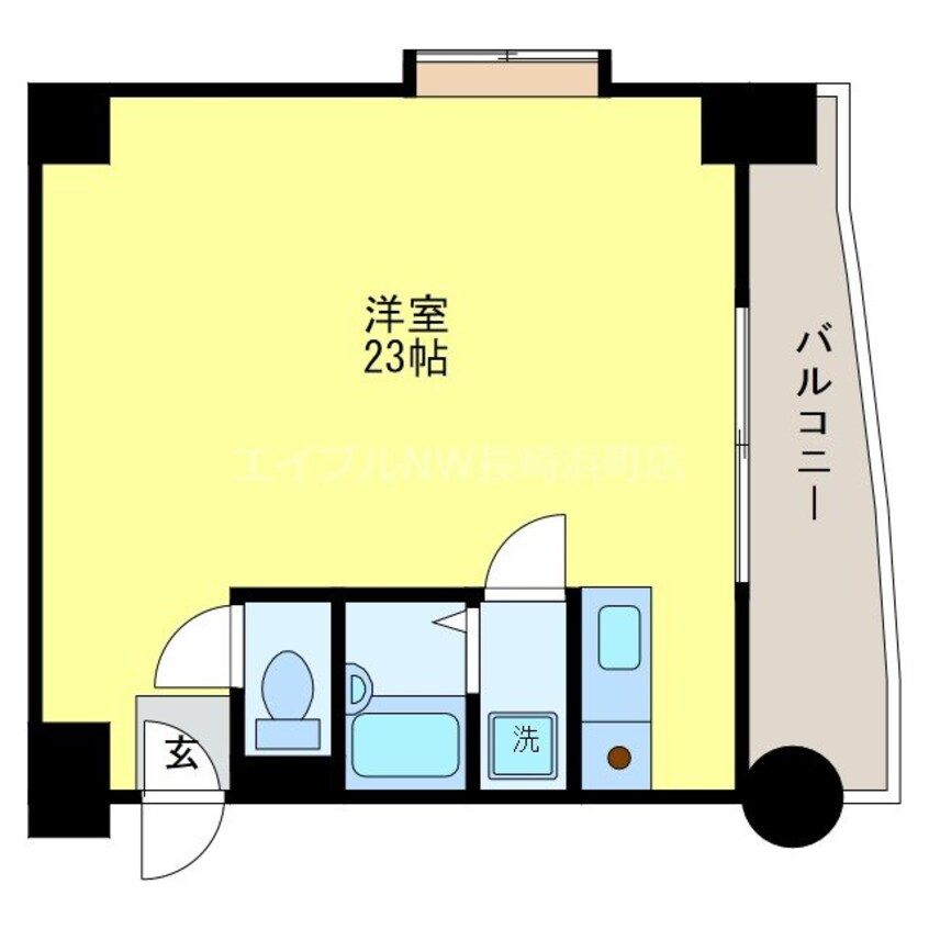 間取図 サンロージュ浜町