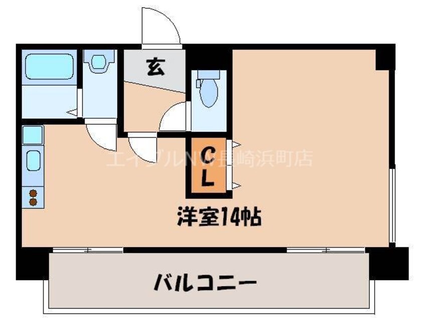 間取図 リファレンス浜町