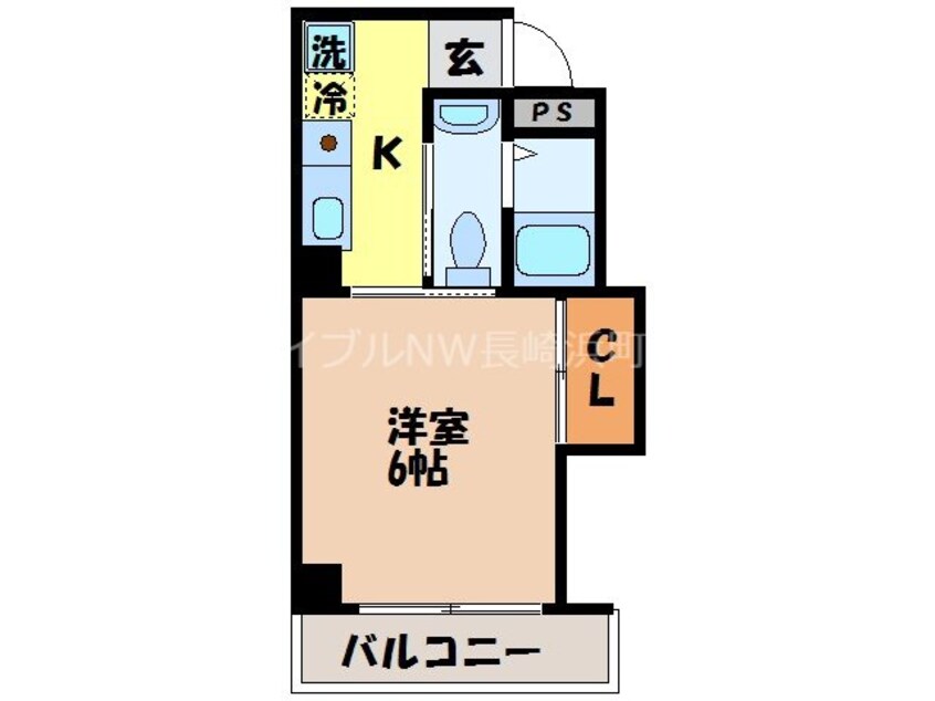 間取図 万才町SC