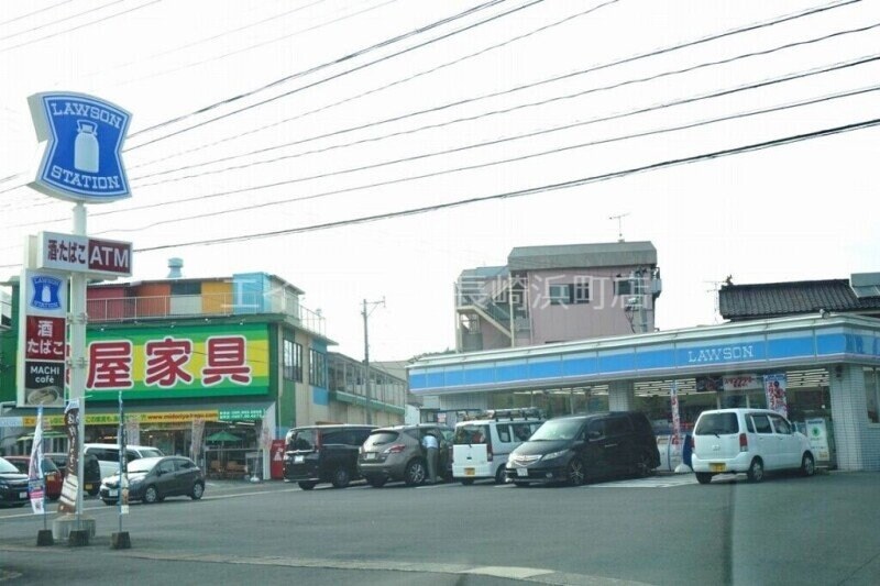 ローソン西時津店(コンビニ)まで431m メゾン・カレⅡ