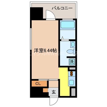 間取図 レジデンス古町