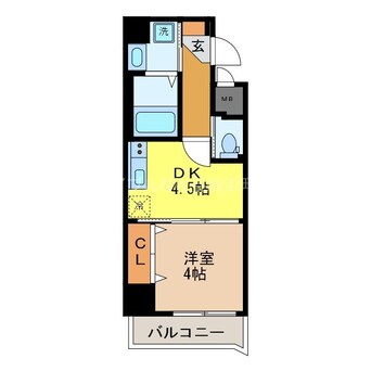 間取図 フューチャー若葉