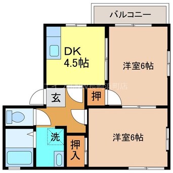 間取図 エンジェルコート