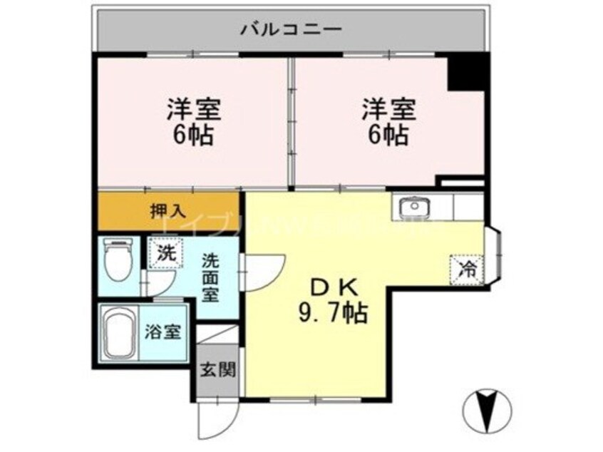 間取図 MINESビル